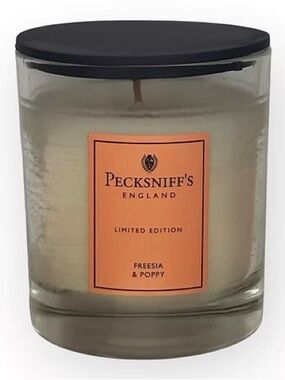 Pecksniff’s England Limited Edition Classic Freesia & Poppy Fragrant Candle